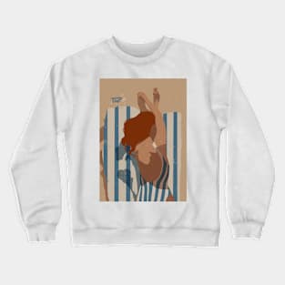 Beach day aesthetic Crewneck Sweatshirt